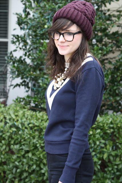 2017, winter, hat, pearls, OOTD, 