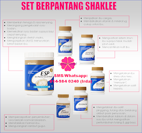 set bersalin shaklee