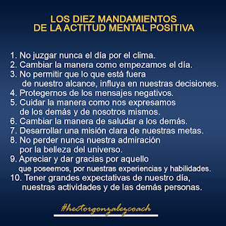 Los Diez Mandamientos de la Actitud Mental Positiva