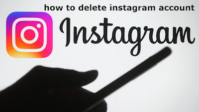 how to delete instagram account