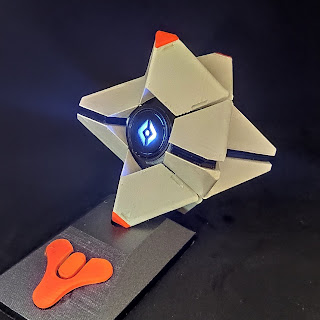 Destiny Ghost 3D printed diorama