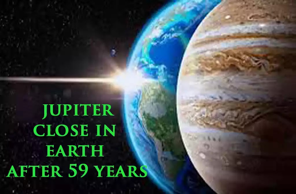 Jupiter came close to Earth after 59 years 24 October 2022