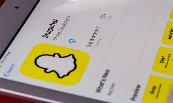 ميزة تحرير الرسالة في Snapchat