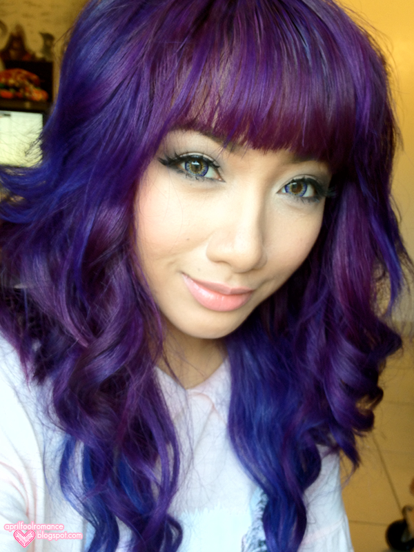 Purple And Blue Hair