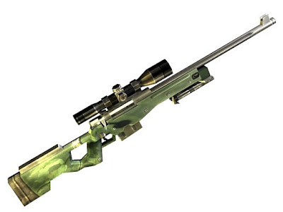 The AWP Magnum This sniper kills pwns and does enough kill seals