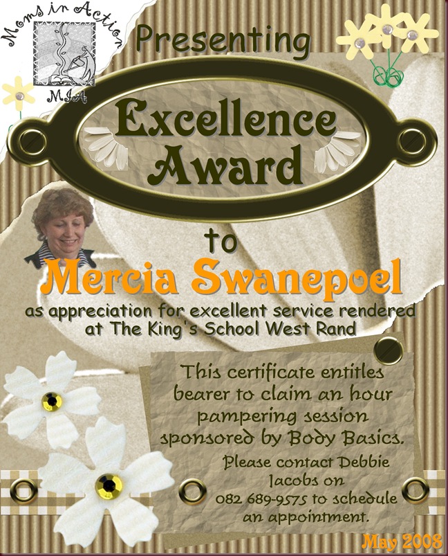 MIA Excellence Award