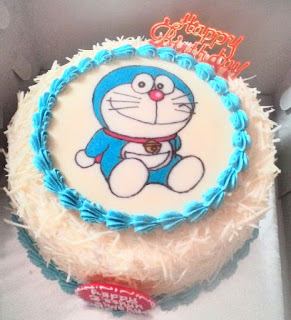 kue gambar doraemon