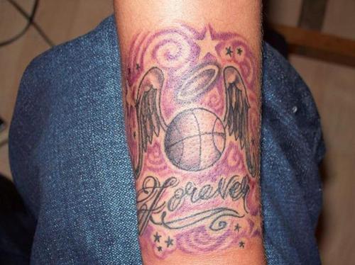 basketball tattoos