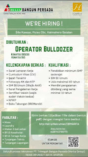 Loker Operator Bulldozer Terbaru 2022, Site Kawasi
