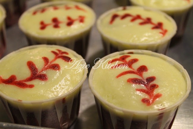 Red Velvet Cheese Brownies Cupcakes Untuk Anak Anak Yatim 