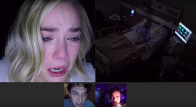 Unfriended: Dark Web 2018 movie still Rebecca Rittenhouse Colin Woodell Connor Del Rio