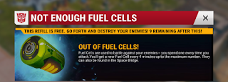 transformers earth wars fuel cells