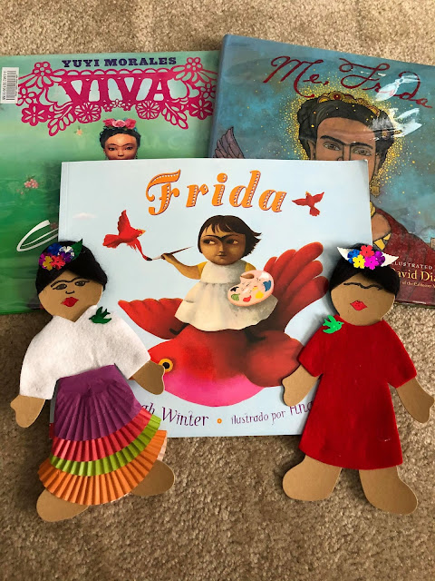 Frida books and crafts