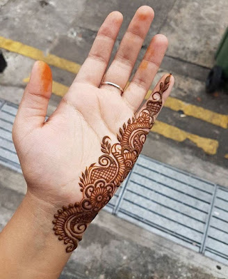 121 Simple Mehndi Designs For Hands Easy Henna Patterns With