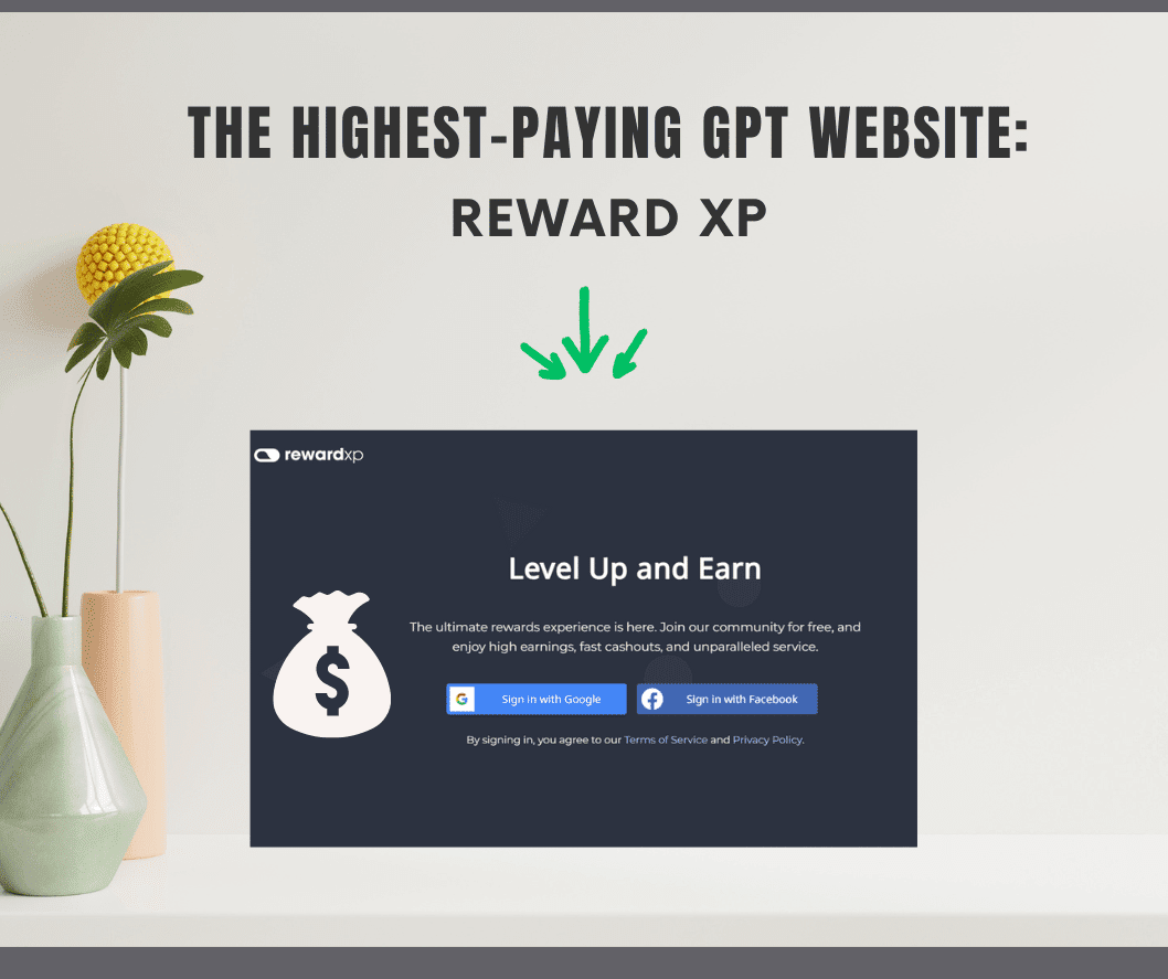 The Highest-Paying GPT Website: Reward XP