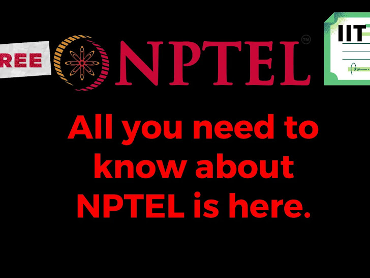 All you need to know about NPTEL is here