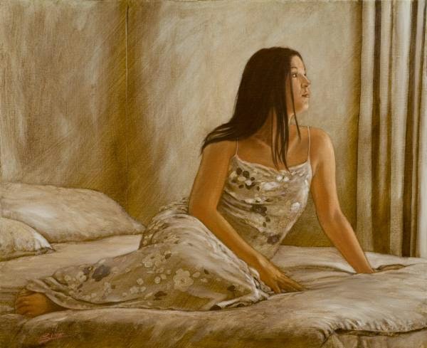 Amazing Figurative Paintings by John Silver | Ladies