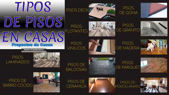 Diseños y Tipos de Pisos Para Casas Modernos.