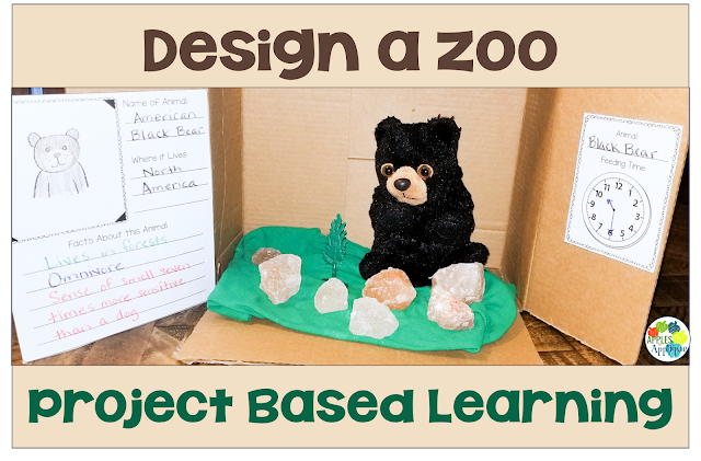 Design a Zoo: Project Based Learning | Apples to Applique