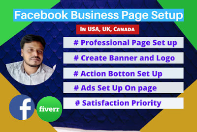 Digital Marketing. Social Media Marketing, Facebook business page set up.