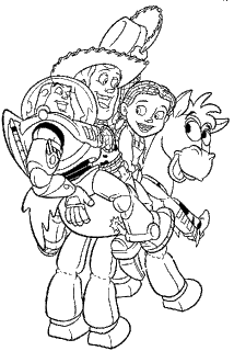 Toy Story Coloring Pages