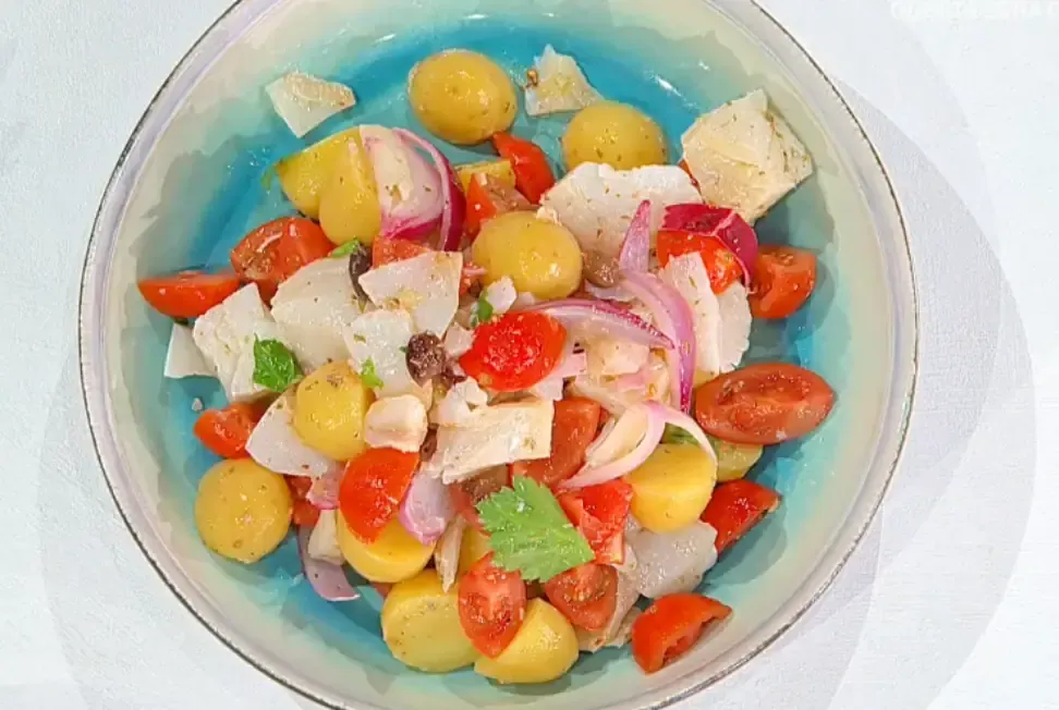 Insalata di stoccafisso alla ligure