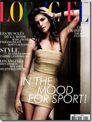 Cindy Crawford L`Officiel Magazine Cover France