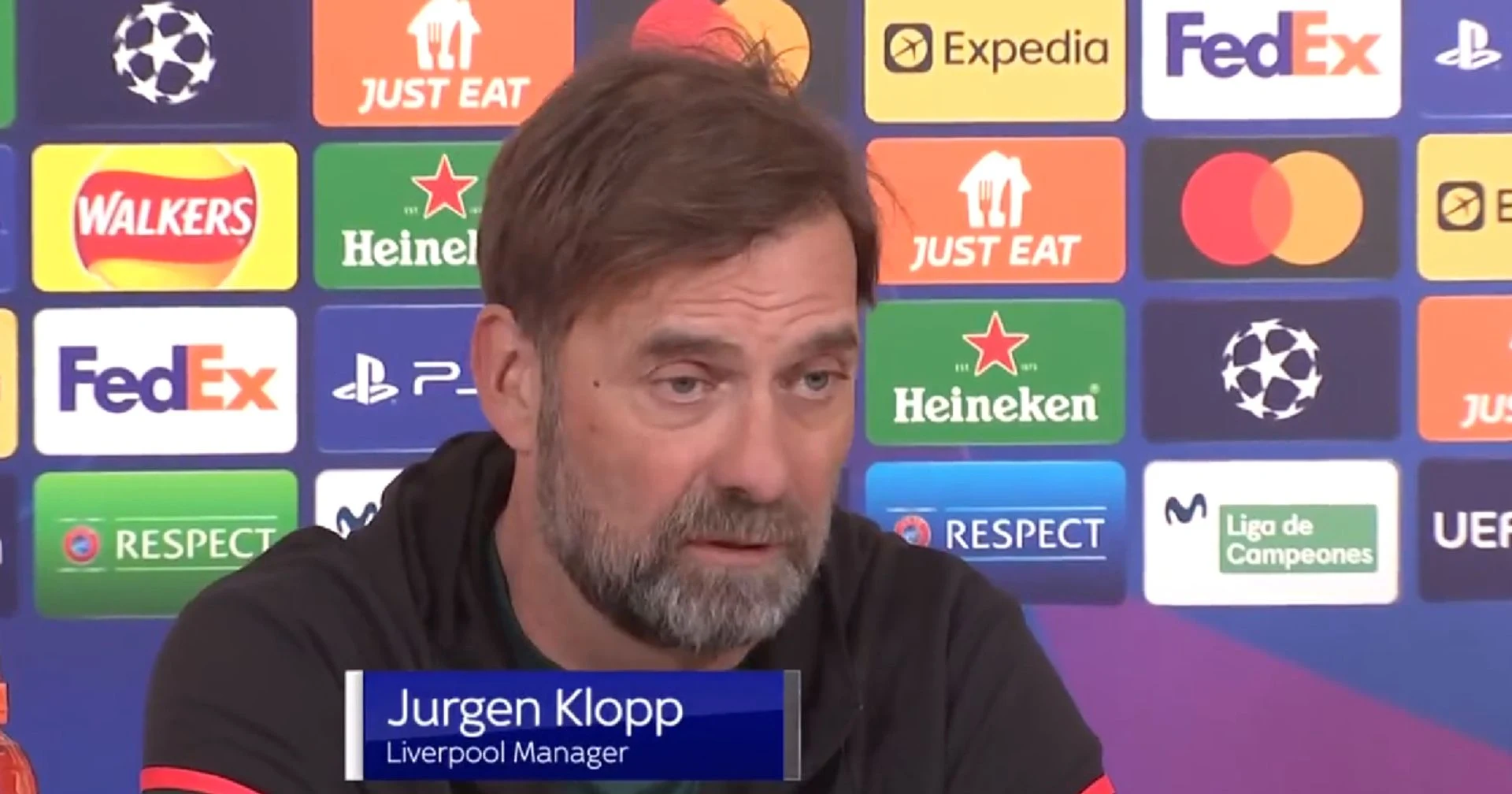 Klopp reveals his half-time message to Liverpool players that inspired comeback