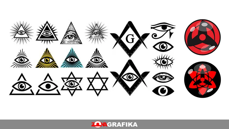simbol-illuminati-dan-mata-sasuke