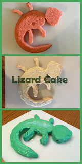 Lizard Cake at whatilivefor.net