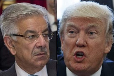 Pakistan Foreign Minister Khawaja Muhammad Asif on Wednesday reminded the United States of the “services” Islamabad had rendered in Washington's “war on terror”. Asif's attack on Washington came after US President Donald Trump claimed that the country had “foolishly” provided $33 billion 