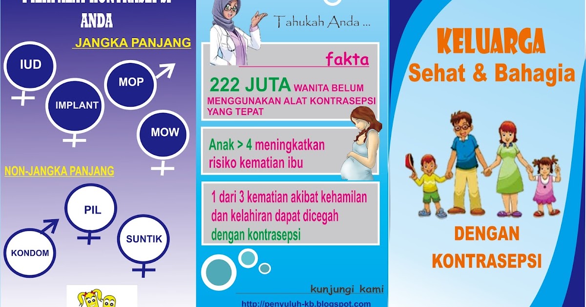 Leaflet Keluarga Sehat dan Bahagia dengan Alat 