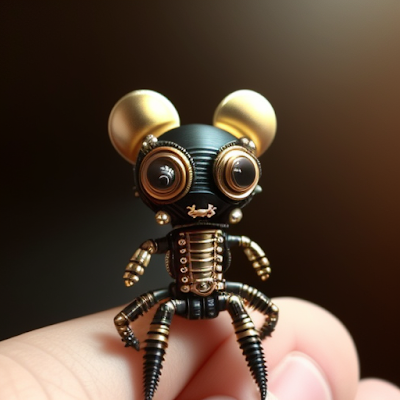 Steampunk Scorpion Statue Miniature 3D amazingwallpapersa blogspot com (17)
