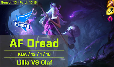 AF Dread Lillia JG vs DRX Pyosik Olaf - KR 10.15