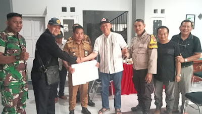 Bhabinkamtibmas Karangbesuki Hadiri Mediasi Antar Warga Perumahan Griya Mandiri