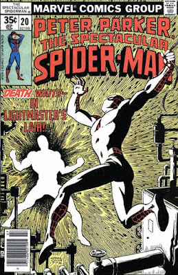 Spectacular Spider-Man #20, the Lightmaster