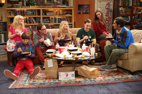 The main cast of THE BIG BANG THEORY.