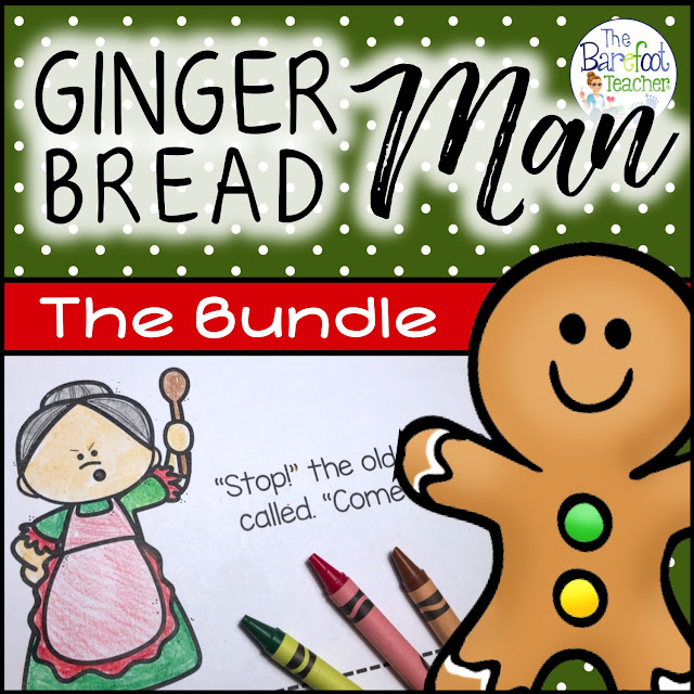 Gingerbread Man activities for kids, scented play dough gifts, crafts, & more for your Preschool, Kindergarten, or First Grade students. Perfect for your winter literacy or fairy tale unit on the gingerbread man, girl, boy, or baby! 