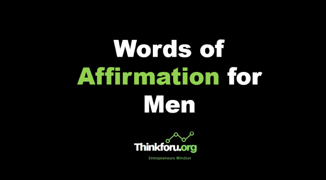 Cover Image of Words of Affirmation for Men