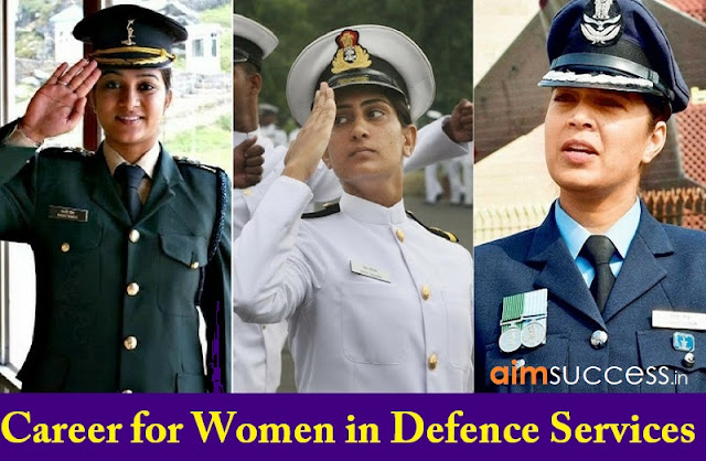 Career For Women In Defence Services
