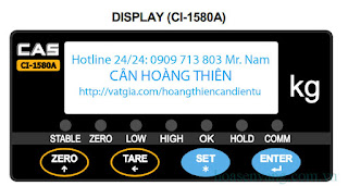 đầu hiển thị điện tử cas CI-1580A