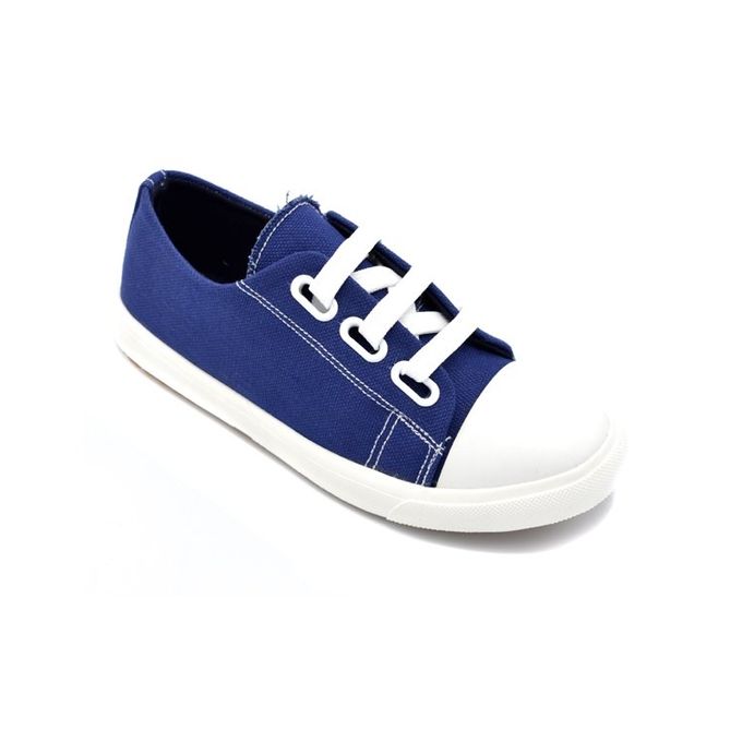  Shoozy Textile Lace Up Sneakers - Blue