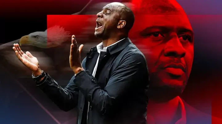 OFFICIAL: Crystal Palace have appointed Patrick Vieira as the manager