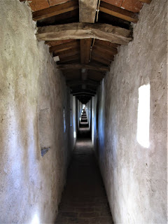 Corridor connecting the Palace and the Fortress of Castiglione Del Lago, Umbria, Italy
