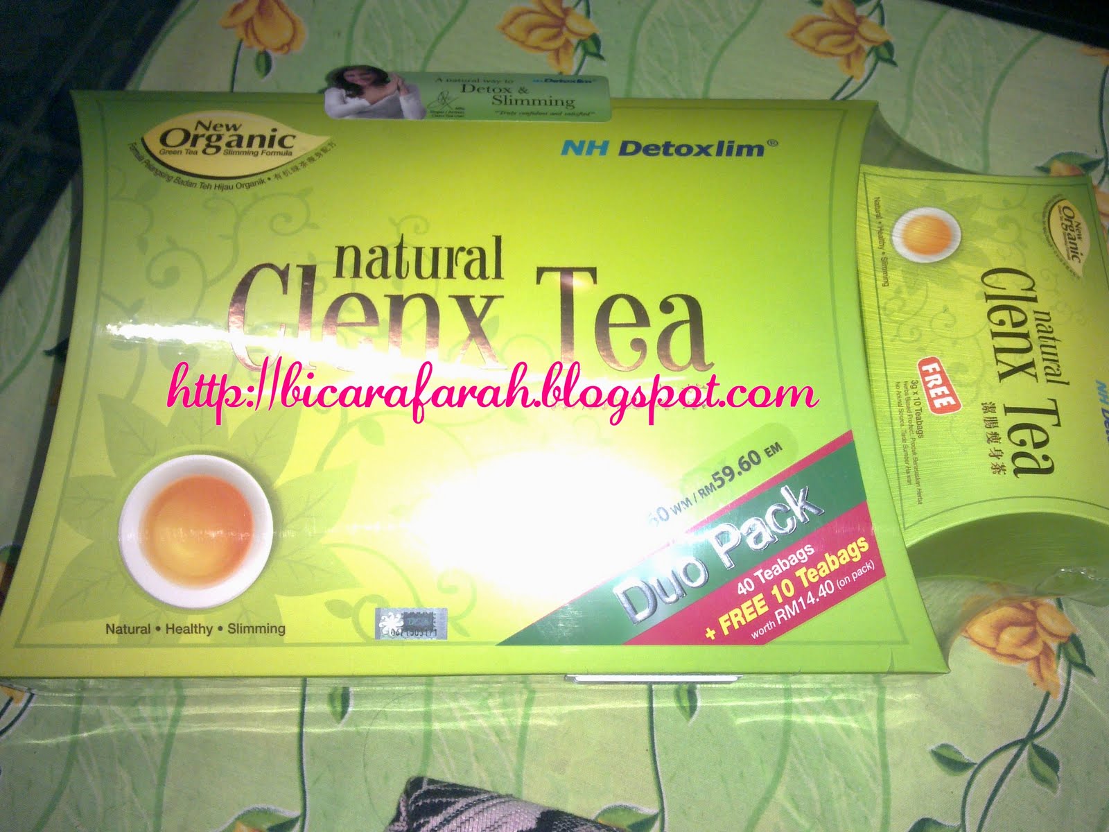 NH Detoxlim Natural Clenx Tea  Blog Cik Nurfarah