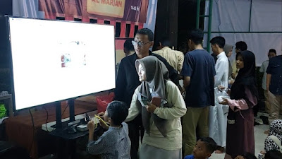 Absen Digital Ala Mesjid Al-Marjan Depok yang Ramah Anak