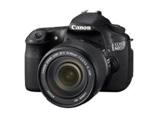 The Canon EOS 60D is not an