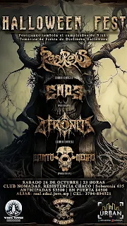 Metal brutal en Club Nómadas (2024)