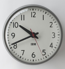IBM wall clock