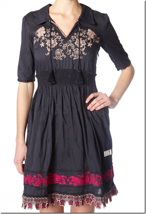 Odd Molly _745 Sigh dress Almost black